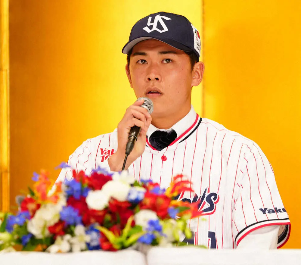 【画像・写真】ヤクルトドラ3柴田　夢は“球児ばり剛腕”で「のちのちはセーブ王に」