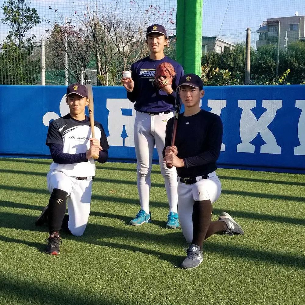 【画像・写真】立大・山田が主将に就任「背中を見せて引っ張っていきたい」