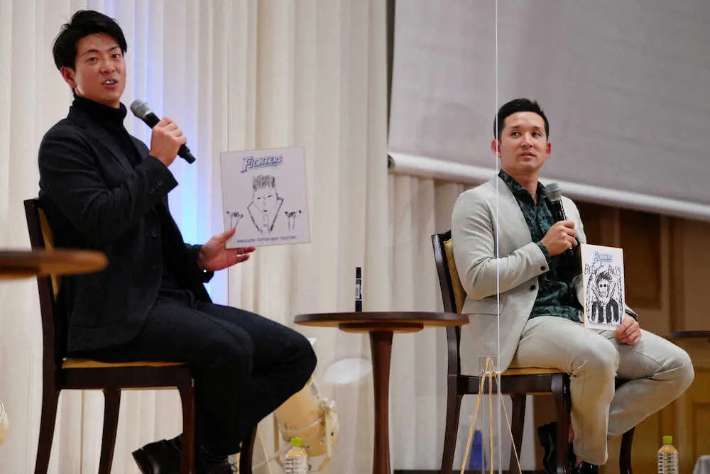 【画像・写真】日本ハム・松本剛　帝京の先輩・杉谷と離島トレ初参加！