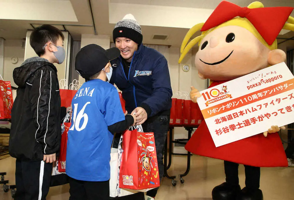 【画像・写真】日本ハム・杉谷　来季は「夢のようなシーズンにしたい」