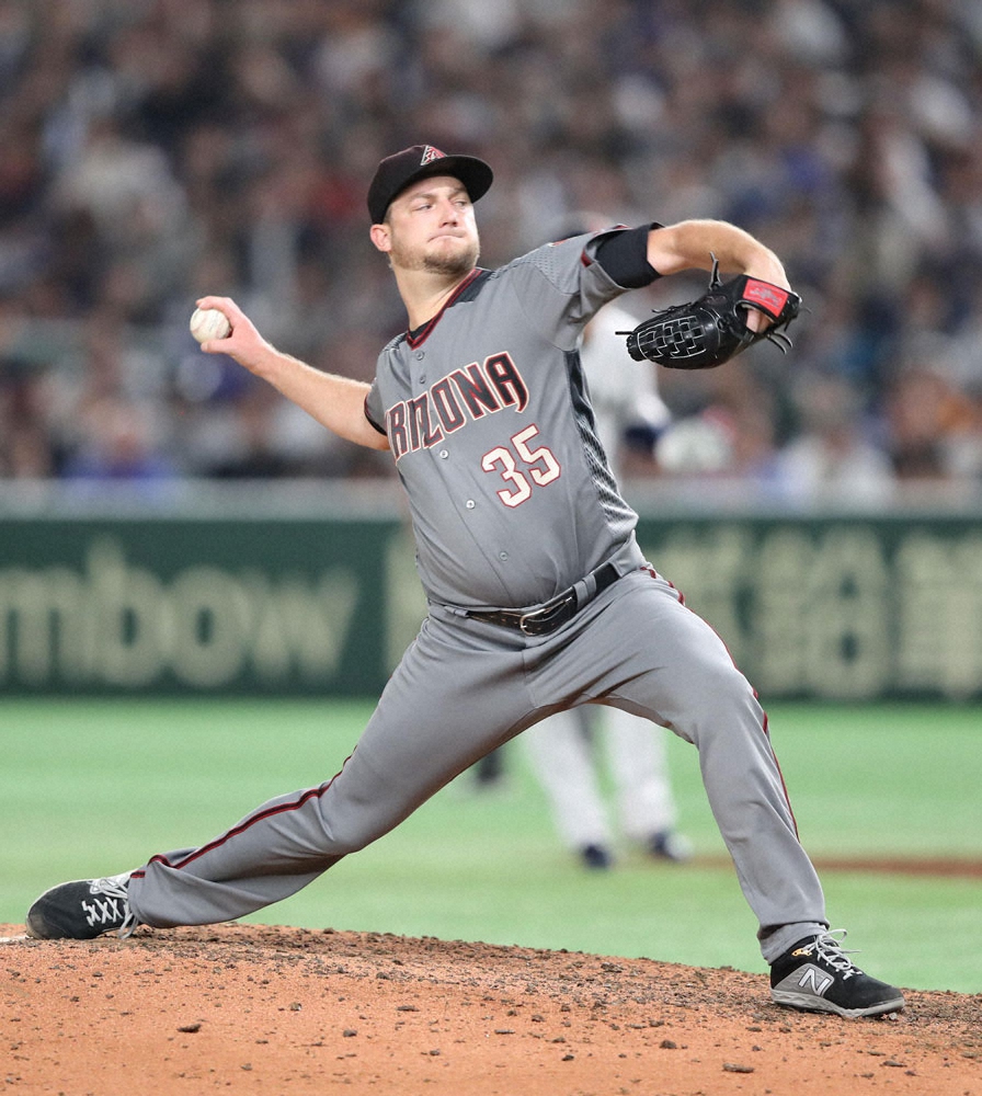 巨人 新助っ投アンドリースにグライ背番29 Mlb217戦登板右腕 優勝のため全力尽くす スポニチ Sponichi Annex 野球