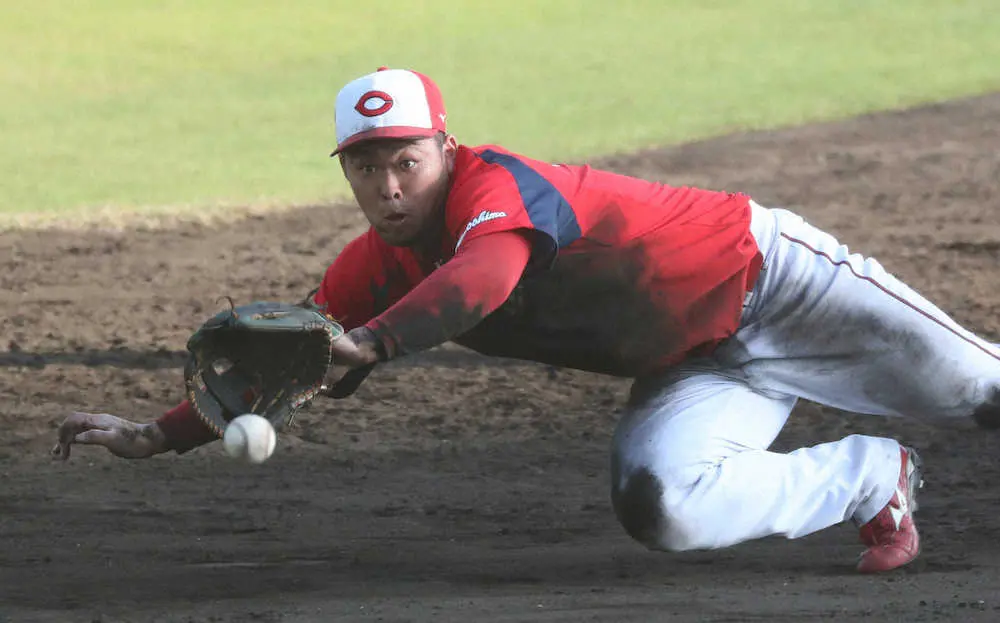【画像・写真】広島・林　ヤクルト奥川に衝撃「一番エグかった。当たらない」　来季はスライダー狙い撃つ!?