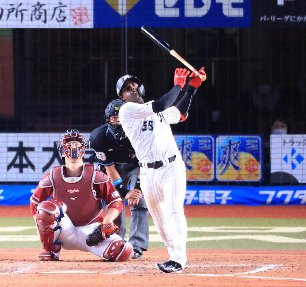 【画像・写真】ロッテ・エチェバリア残留発表「ファンと一緒に優勝目指す！」