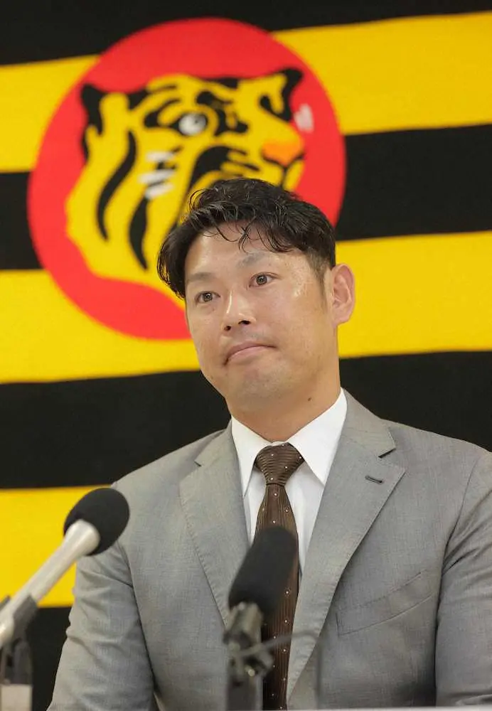 【画像・写真】阪神・原口　小児がんなどの医療施設に13万円寄付「みなさんのサポートに繋がるのであれば嬉しい」