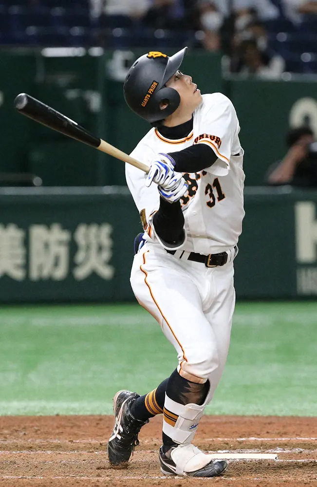 【画像・写真】巨人・松原　27試合連続安打が途切れた舞台裏を芸人の兄が明かす　東京ドームにいた父は驚きの行動を…