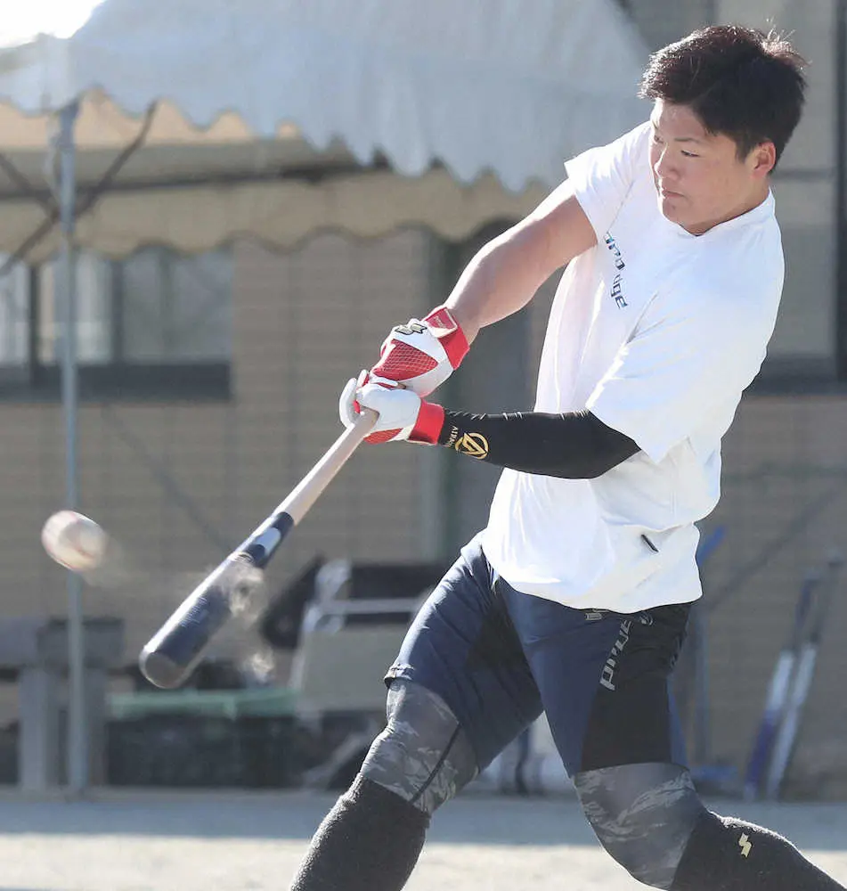【画像・写真】阪神ドラ4・前川　同郷・津市の“霊長類最強女子”吉田沙保里さん目標に「気持ちの強い選手になりたい」