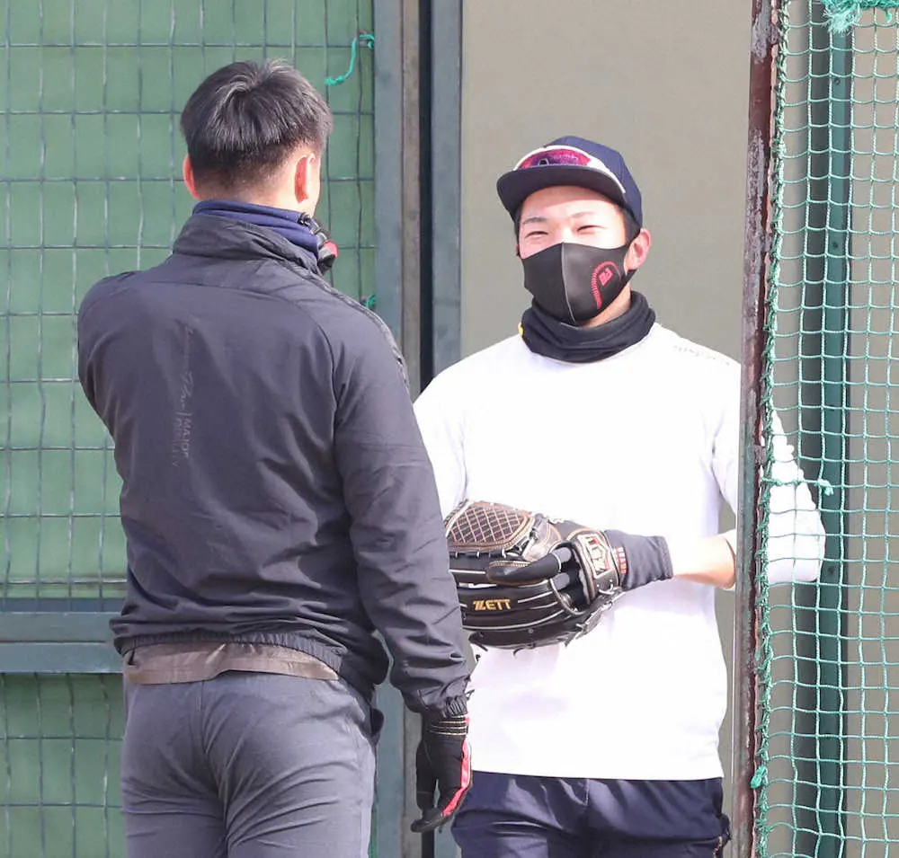 【画像・写真】阪神・石井大　昨年末に高知へ“里帰り”　古巣・吉田監督から激励「いい経験している。頑張れ」