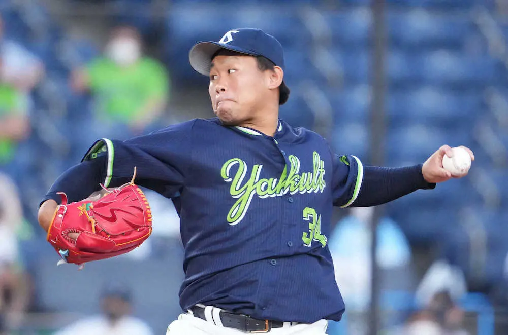 【画像・写真】ヤクルト・田口　移籍して「翼が生えました」　村上の暴露には大慌て