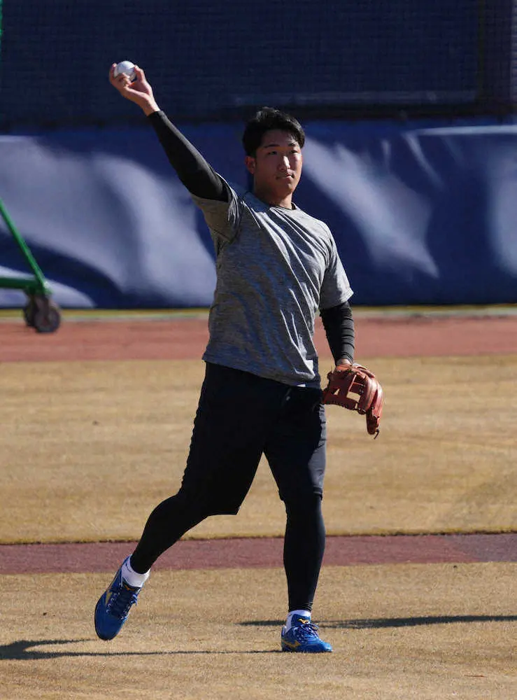 【画像・写真】日本ハム・ドラ2有薗　殻破る！新庄監督から「目立て！」と助言
