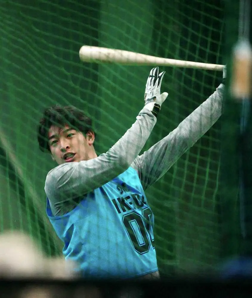 【画像・写真】ロッテドラ2・池田　右の福浦になる!習志野の大先輩と対面で刺激「オーラあった」