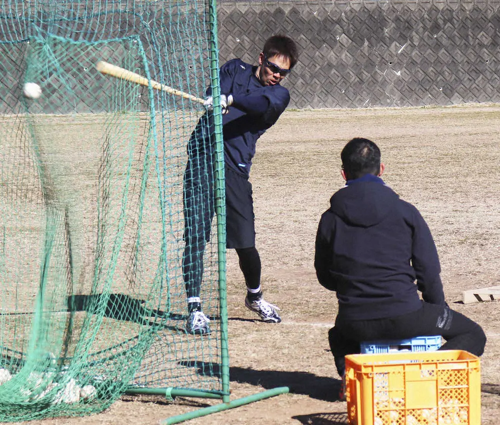 【画像・写真】レッズ秋山　パワー型へ打撃改造&新バット　体重も「2、3キロ」増