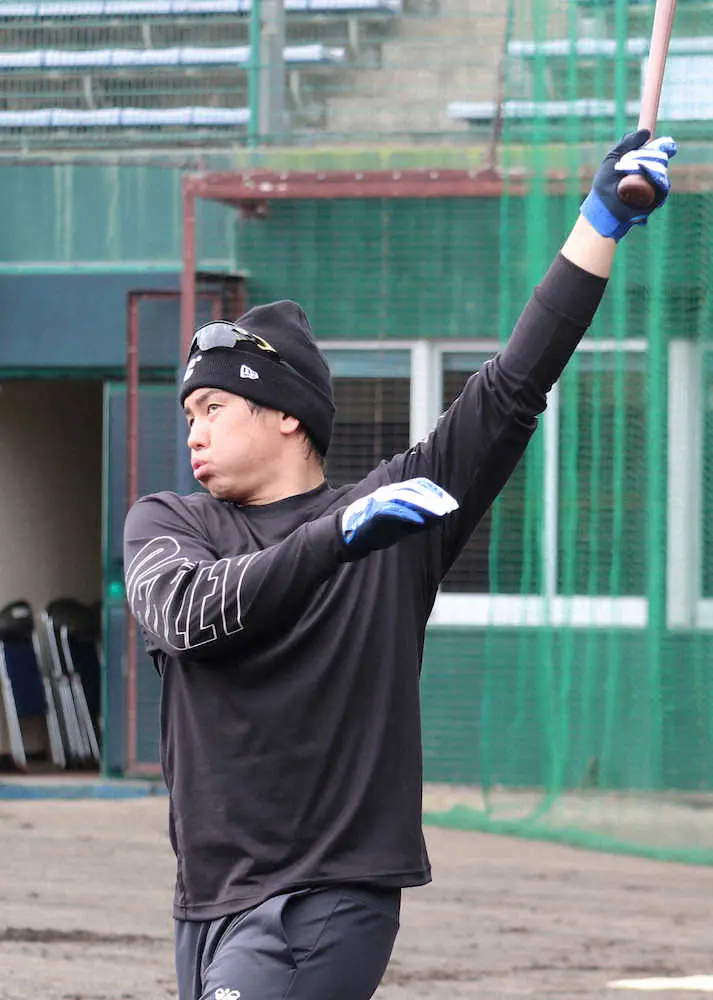 【画像・写真】阪神・梅野　大山と共同購入「自前マシン」打ち込み！沖縄合同自主トレに持ち込み、フォーム構築へ