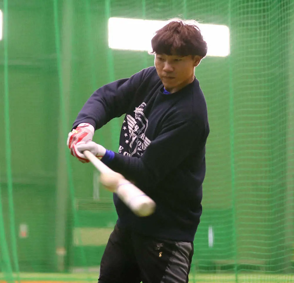 【画像・写真】中日・大島　自身初の首位打者を“37歳”最年長で狙う「新たなステージにいけるようになりたい」