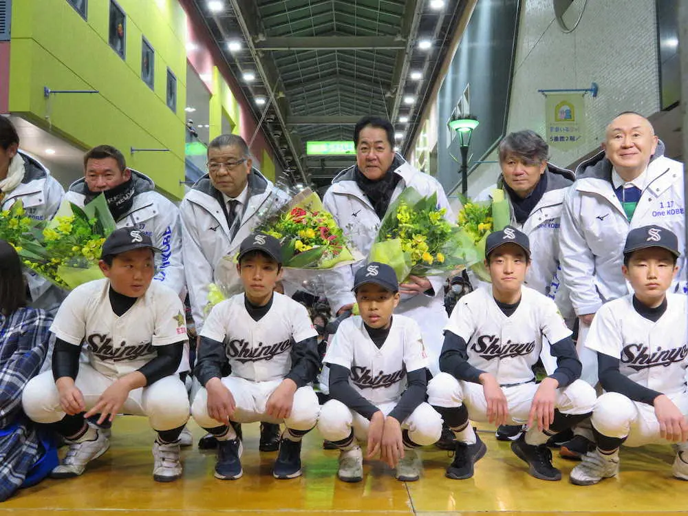 【画像・写真】85年阪神日本一戦士が阪神大震災復興ベントに集結　掛布雅之氏「決して忘れてはいけないこと」