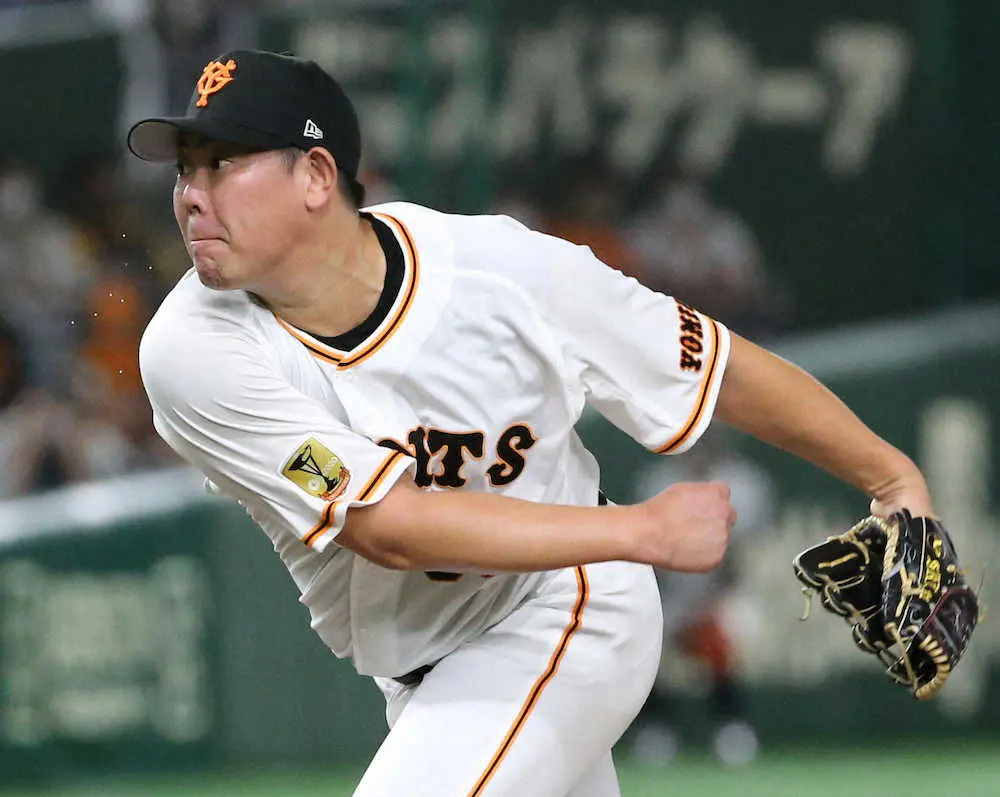 【画像・写真】巨人・山口俊がコロナ感染　18日に咳の症状…19日PCR検査で判明