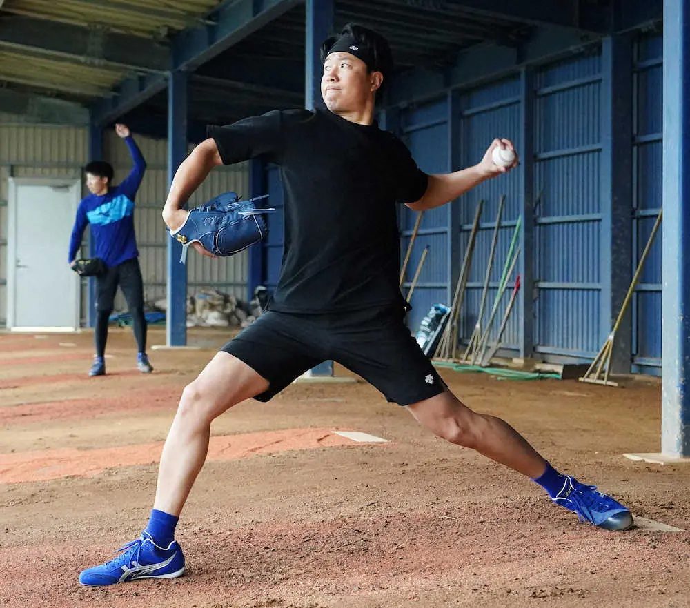 【画像・写真】中日・大野雄　開幕投手へ“調整”開始　12日にブルペン投球「非常に順調。予定より1週間ぐらい早い」