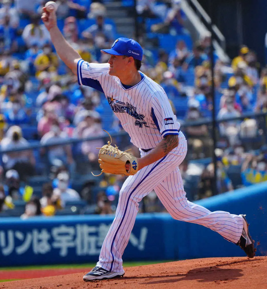 【画像・写真】DeNA　ピープルズと再契約　今季が来日3年目