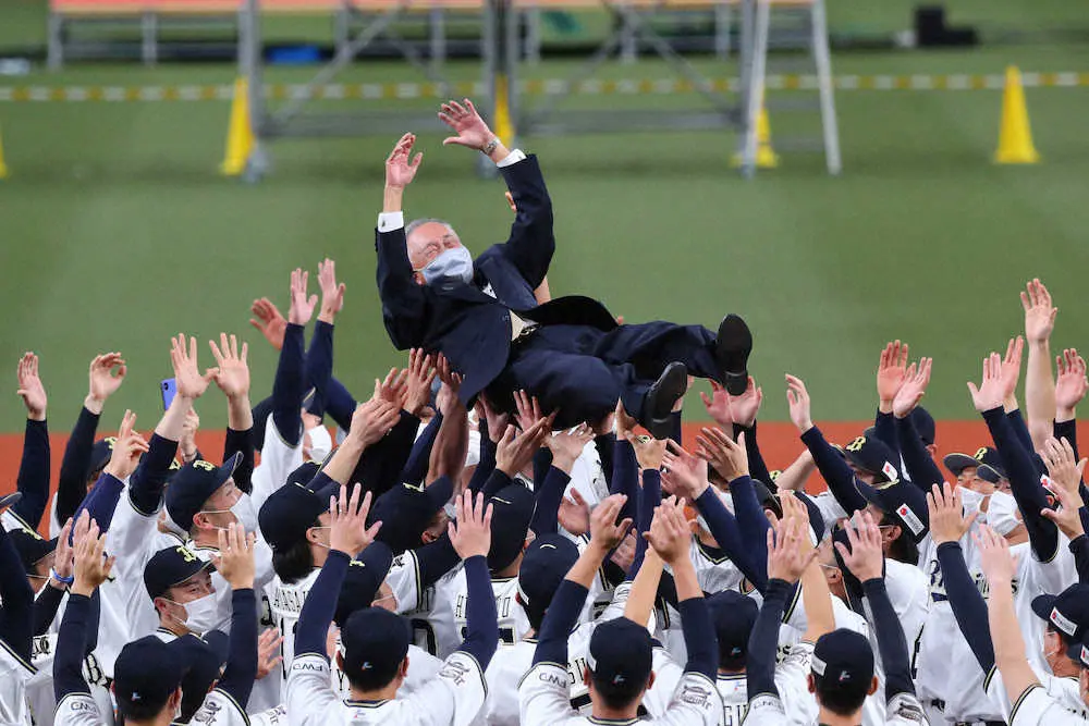 【画像・写真】今季限りで勇退のオリ・宮内オーナー　86歳「超最高齢」でも野球愛変わらず「もっと球場に行きたい」