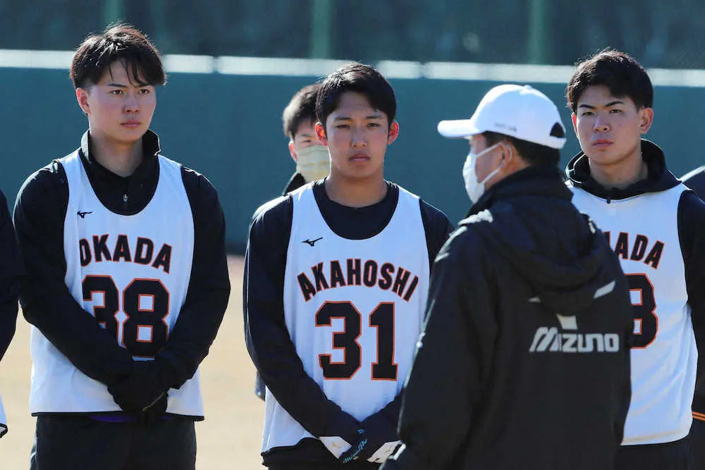 【画像・写真】巨人ドラ5岡田悠希　新人唯一のキャンプ1軍スタート「自分が出せる一番のパフォーマンスをしてアピール」