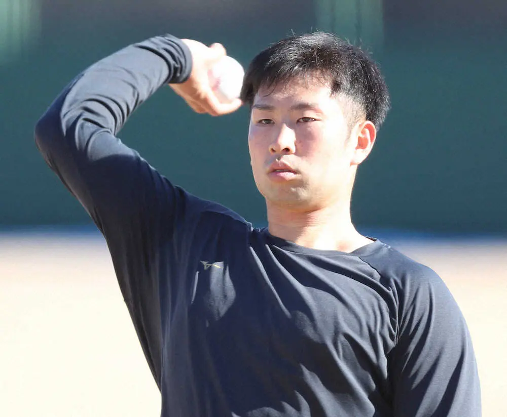 【画像・写真】キャンプ1軍スタートの巨人育成・勝俣翔貴　支配下へ「どんな状況でも食らいついて」