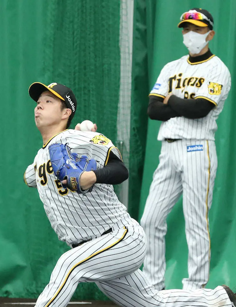 【画像・写真】阪神・青柳　矢野監督直伝の“マサシンカー”完全習得で目標の15勝成し遂げる