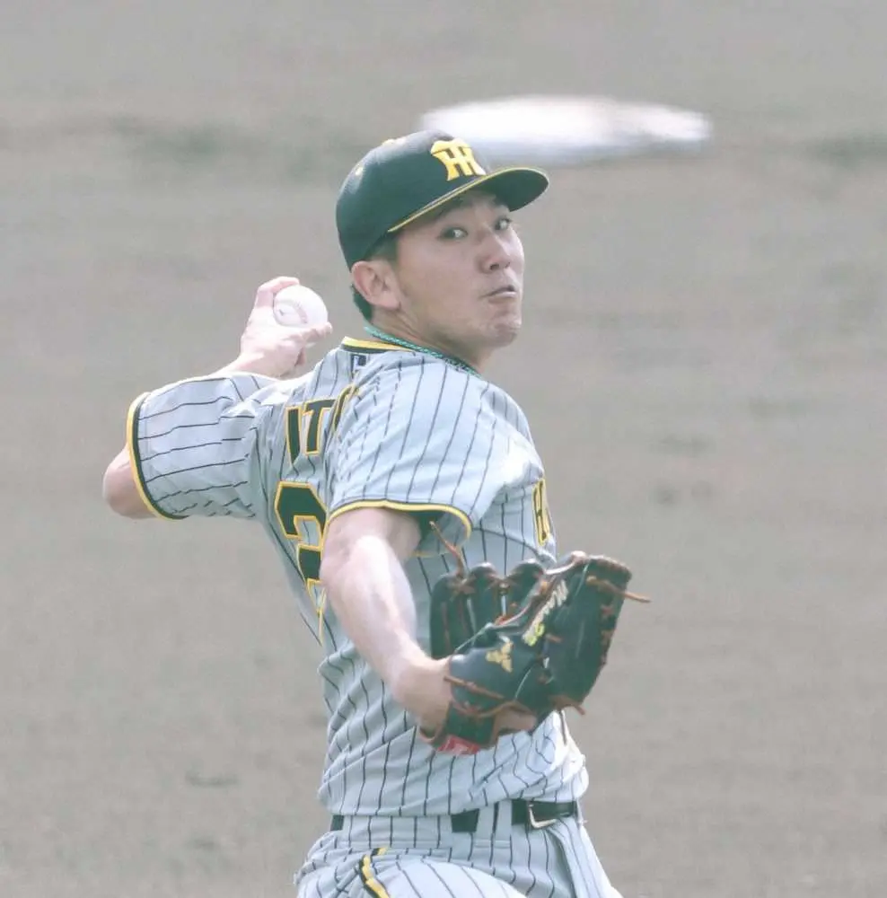 【画像・写真】2年目の阪神・伊藤将も期待していい　紅白戦で先発し2回無失点　習得した能見「直伝」フォークも試投