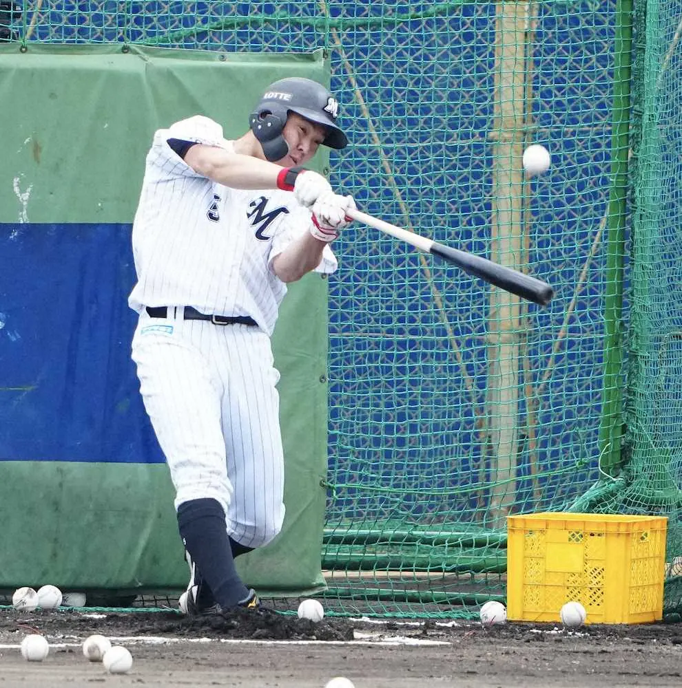 【画像・写真】ロッテ・安田＆藤原柵越えでアピールも井口監督は注文