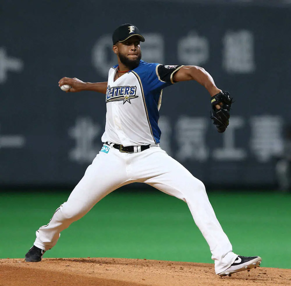 【画像・写真】日本ハム・ロドリゲス　1軍キャンプ合流　外国人選手では王柏融に続き2人目