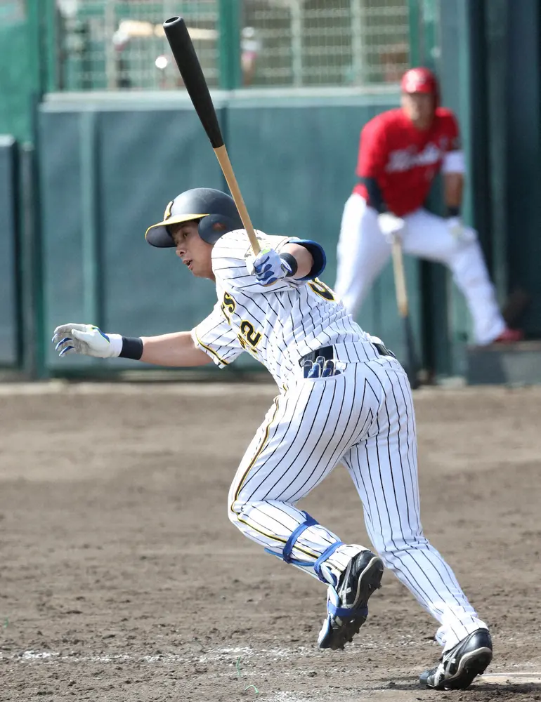 【画像・写真】阪神　2軍対外試合初戦　井上がスタメン外に　試合前打撃回りに入らずアクシデントか