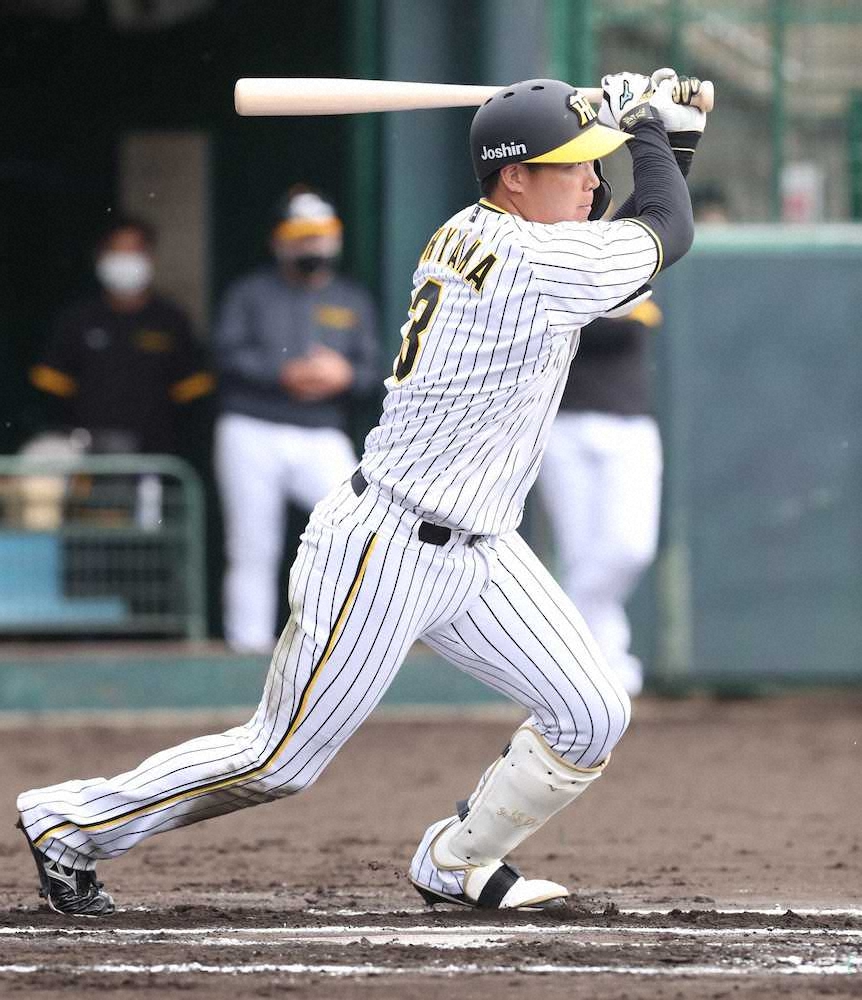 阪神 大山 外野スタメンでマルチ安打 守備も無難にこなす スポニチ Sponichi Annex 野球