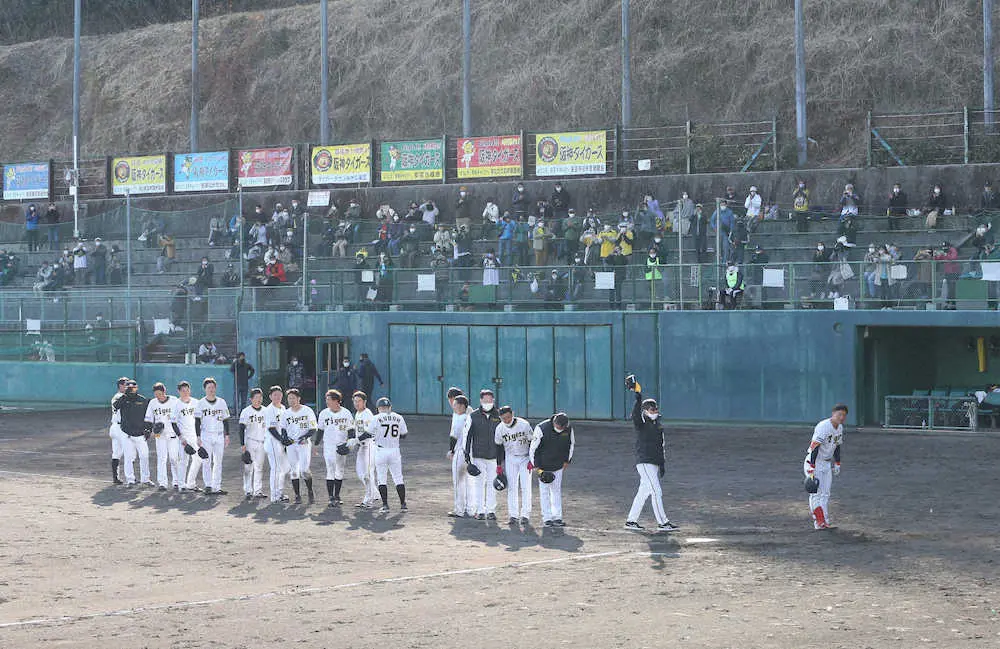 【画像・写真】【キャンプ虎番ルポ】“野球漬け”の毎日過ごす若虎の熱気が伝わる安芸キャンプ