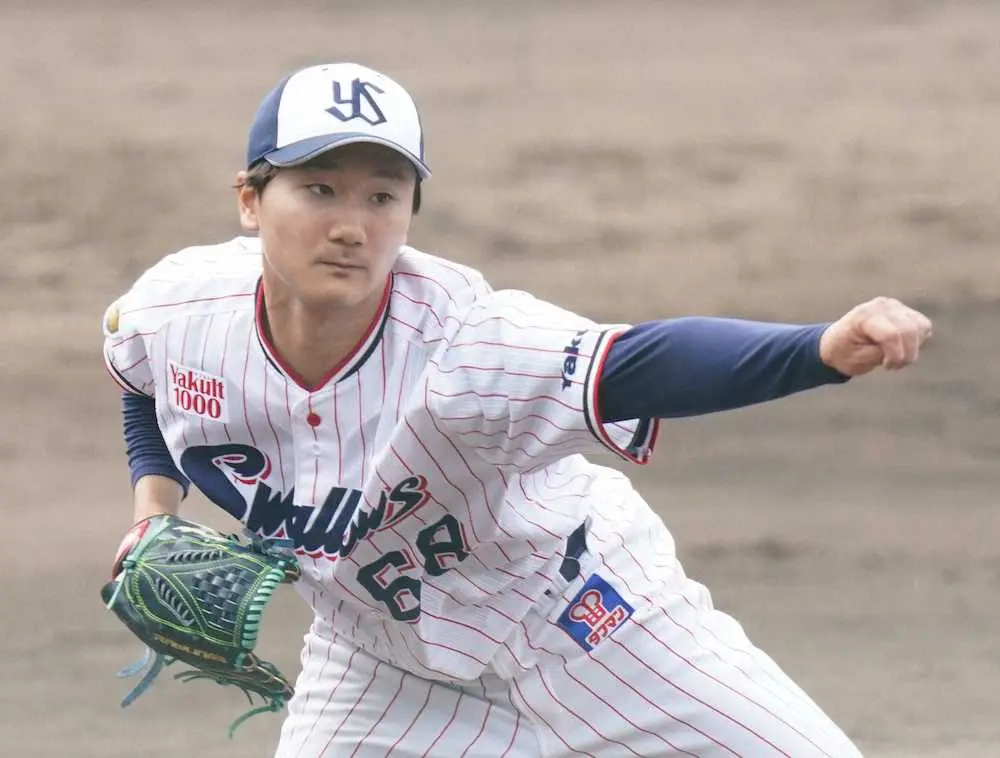 【画像・写真】ヤクルト・宮台、古田臨時コーチの助言で好投　打者の左右意識しすぎず