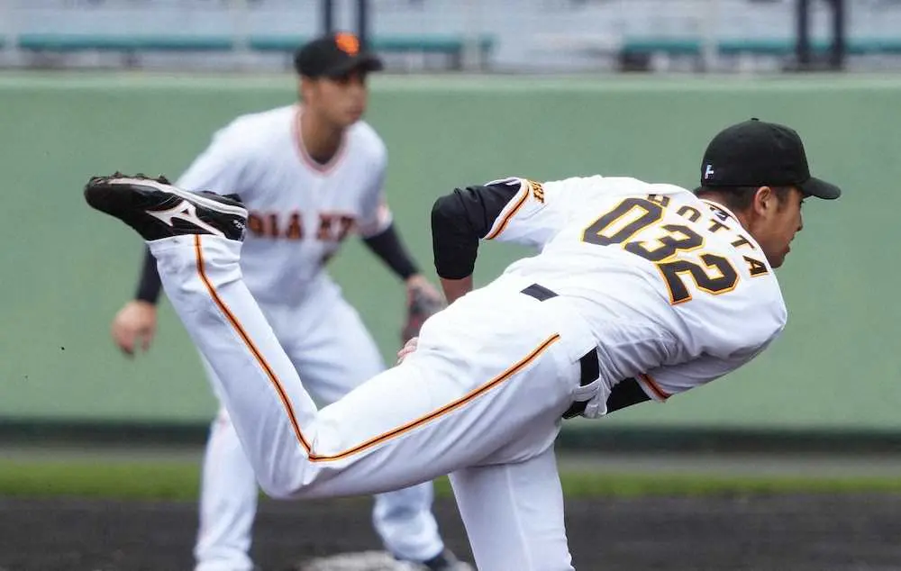 【画像・写真】巨人の3年目右腕・堀田賢慎が153キロ！満塁から連続三振斬り！原監督「見ていて気持ちがいい」