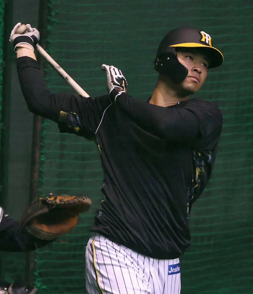 【画像・写真】阪神・佐藤輝　3月台湾戦中止で侍デビューお預けも前向き　2年目開幕へ万全仕上げや