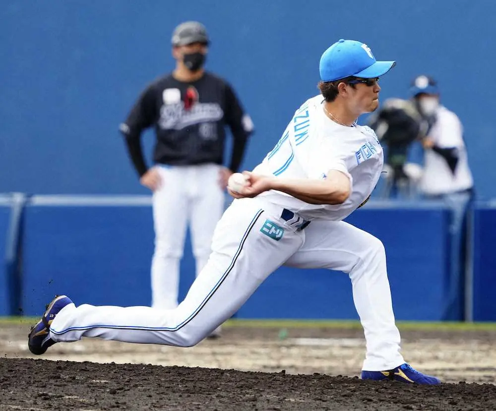 【画像・写真】日本ハム・鈴木　モデルチェンジで完璧投球　「選択肢になかった」新庄監督の助言奏功