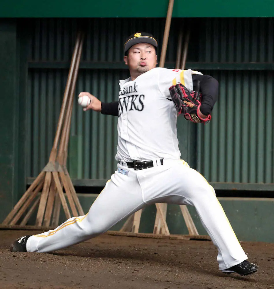 【画像・写真】ソフトバンク・森　右前腕の張りで実戦登板回避　藤本監督は「開幕に合わせてくれたらいい」