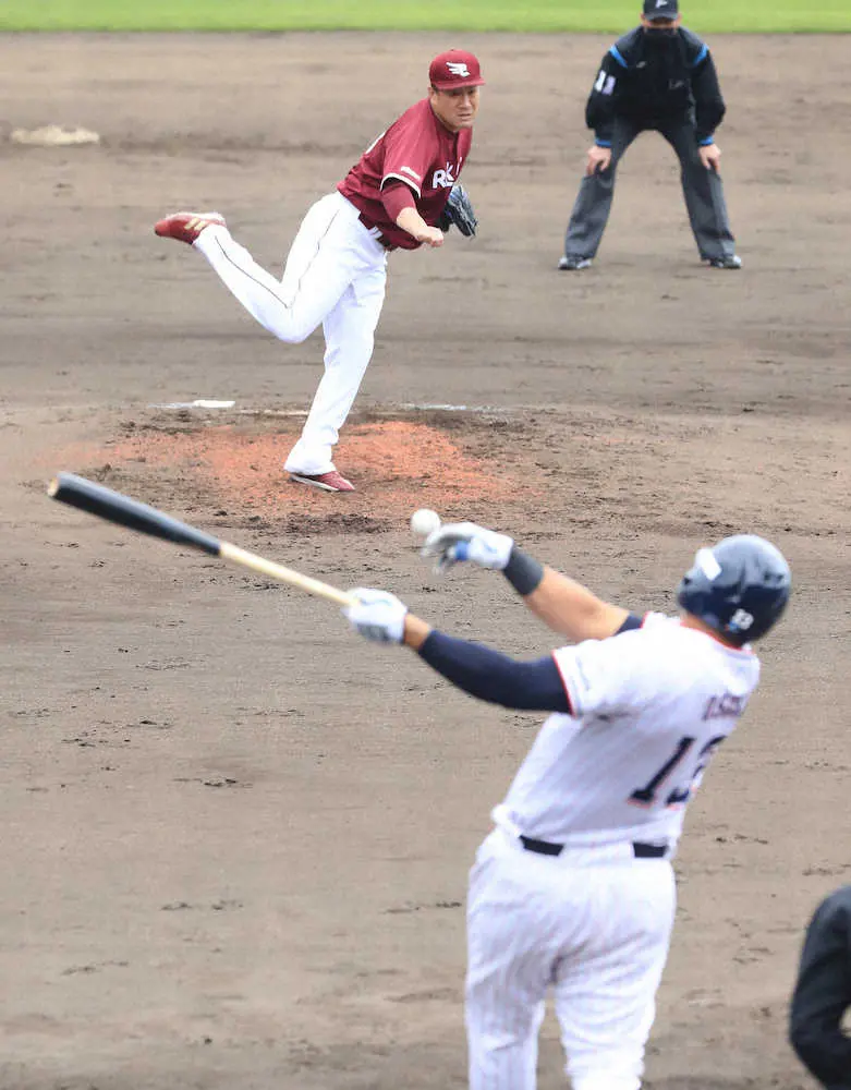 【画像・写真】楽天マー君が実戦初登板で3回無安打無失点の快投「前向きな気持ちになれる登板」と手応え