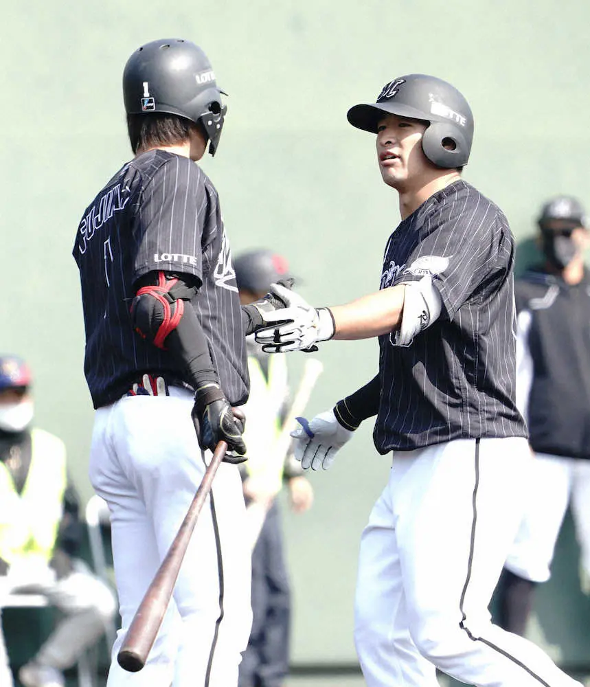 【画像・写真】ロッテ・藤原「感覚は良かった」　実戦復帰即結果残した！　「2番・中堅」で1安打