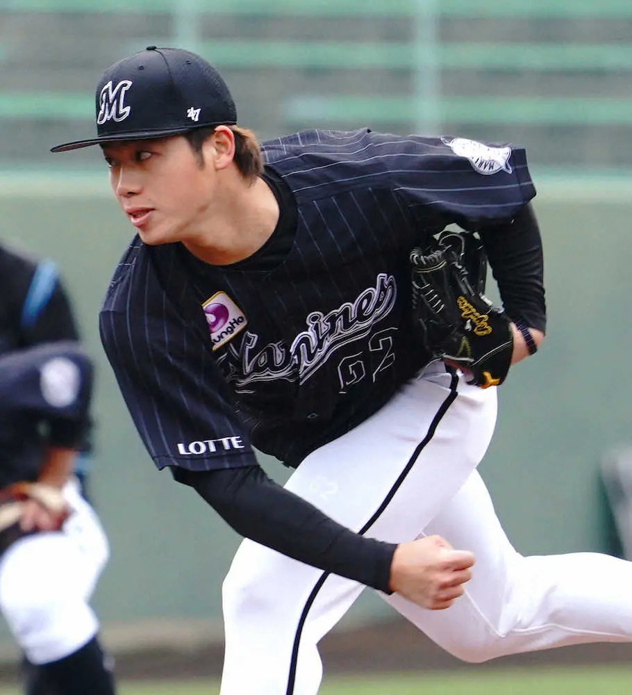 【画像・写真】ロッテ・森　地元宮崎で好投3回零封　今季支配下登録　下克上開幕ローテ入りアピール