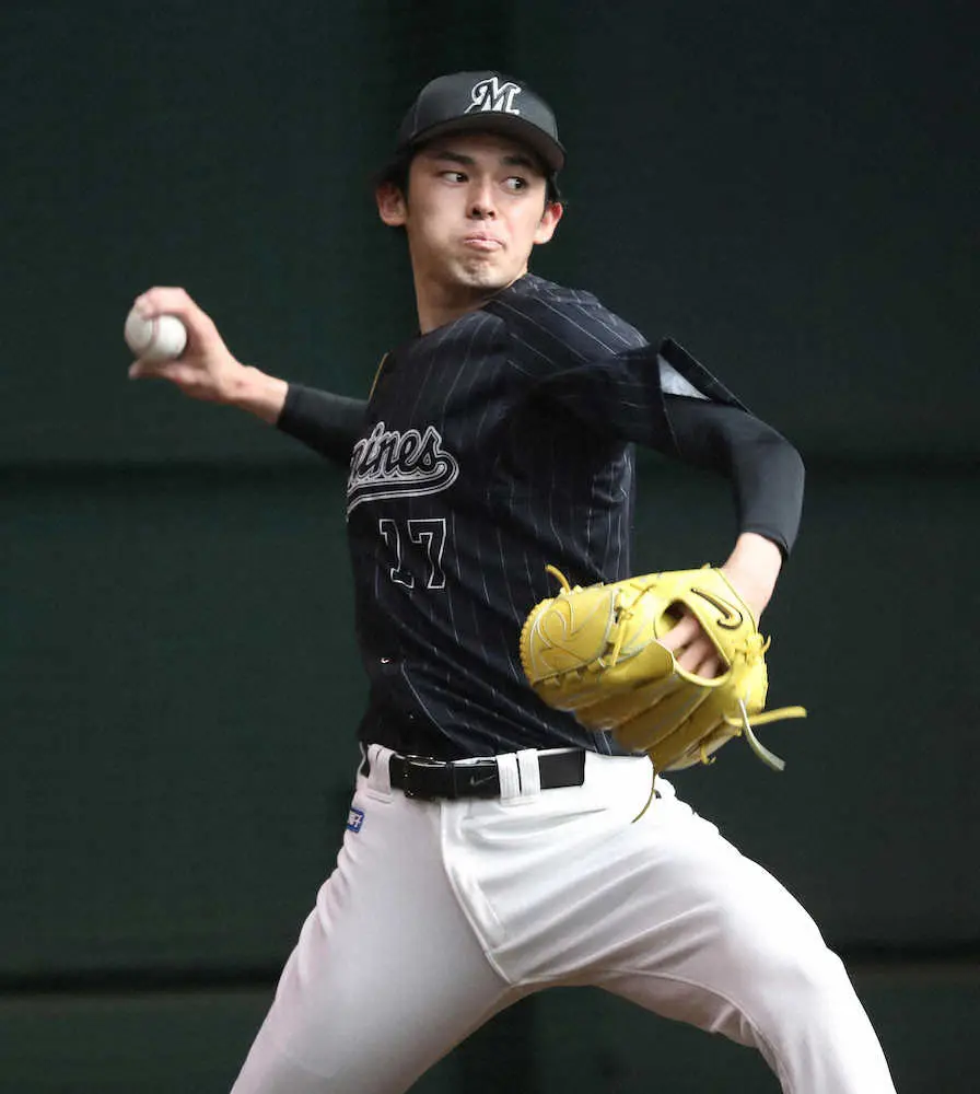 【画像・写真】ロッテ・佐々木朗　出るか自己最速！　26日西武戦で先発