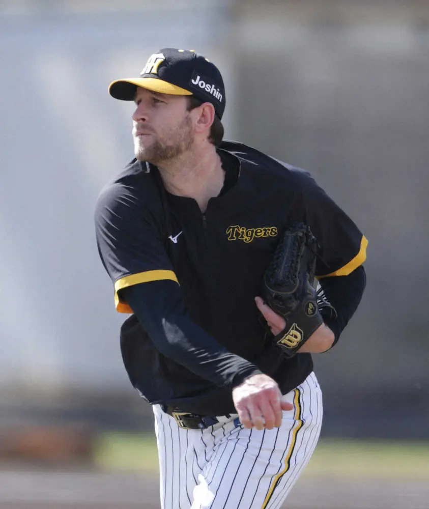 【画像・写真】阪神　ガンケルが今春初の対外試合登板を回避　金村投手コーチ「腰が強く張って」