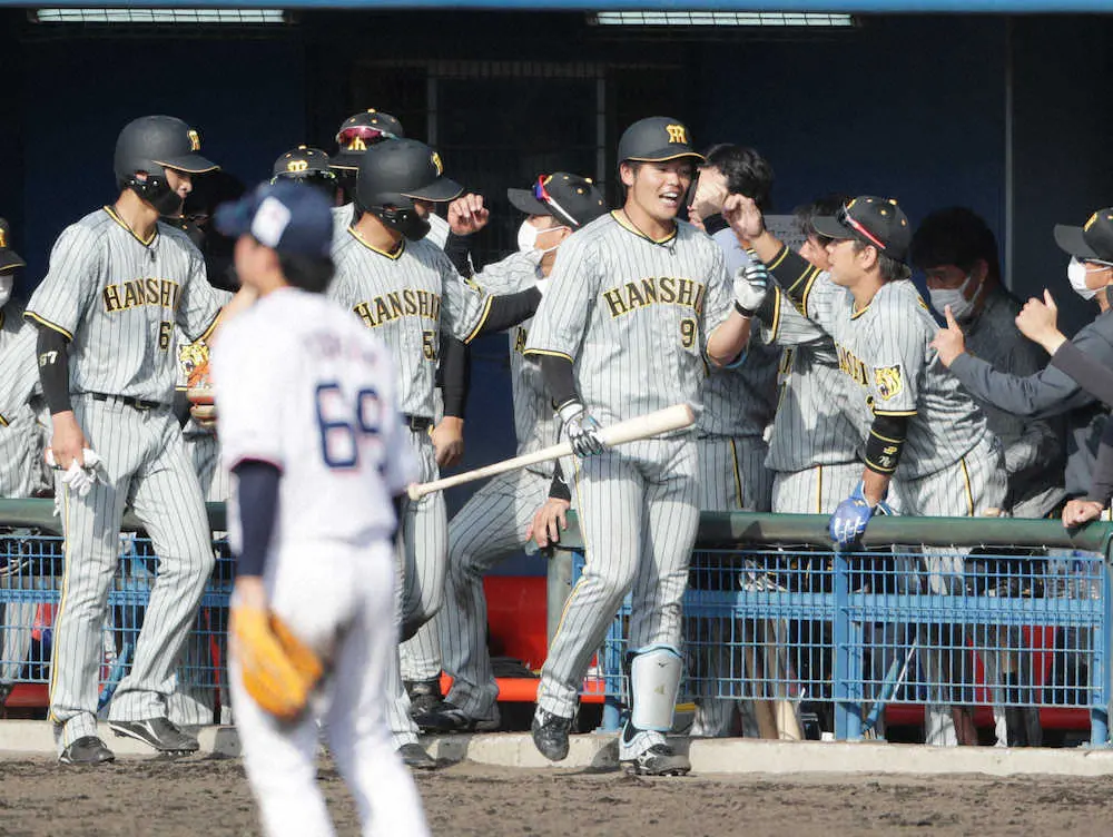 【画像・写真】阪神　2022年の初勝利！　藤浪&伊藤将が無失点共演　江越同点弾から小野寺の一発などで逆転勝ち