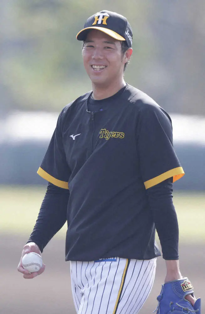 【画像・写真】阪神・青柳「今までで一番、100点のキャンプ。やりたいことできた」　初の開幕投手へ手応え
