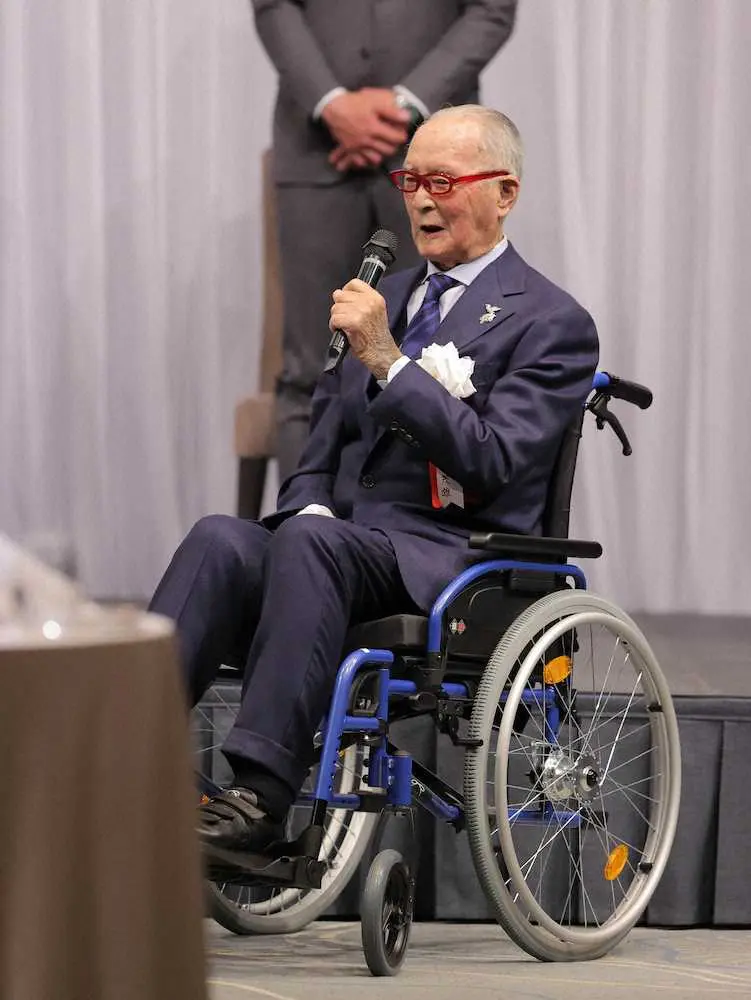 【画像・写真】3年ぶり燦燦会総会　渡辺主筆「今年は優勝できると確信」長嶋終身名誉監督もエール