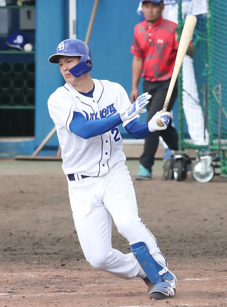 【画像・写真】中日・石川昂　“恩返し弾”予告　かつてドラフト1位指名されたソフトバンク戦で「打ちます」