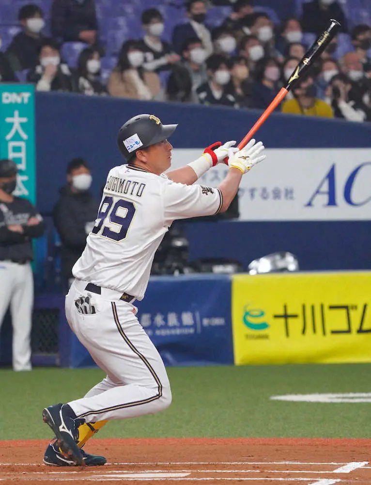 【画像・写真】オリックス、池田また初球打ちでチャンス拡大、4番・杉本で先制
