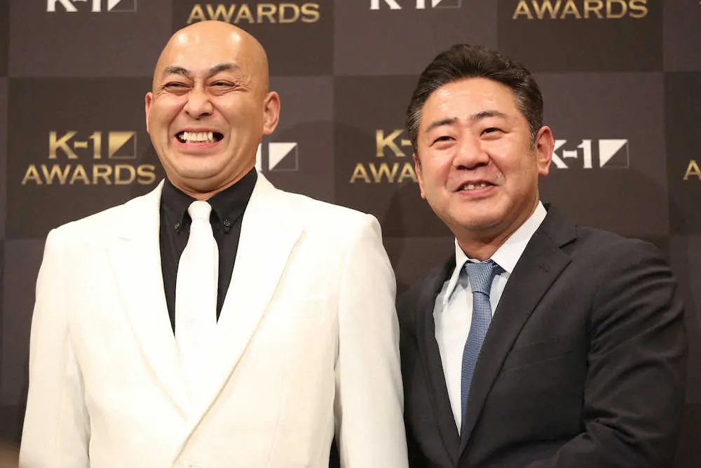 【画像・写真】錦鯉の長谷川雅紀（左）と渡辺隆