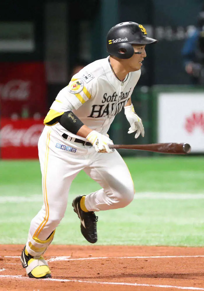 【画像・写真】ソフトバンク栗原　元同僚・岩崎撃ち　試合前に「初球カーブでしょ？」