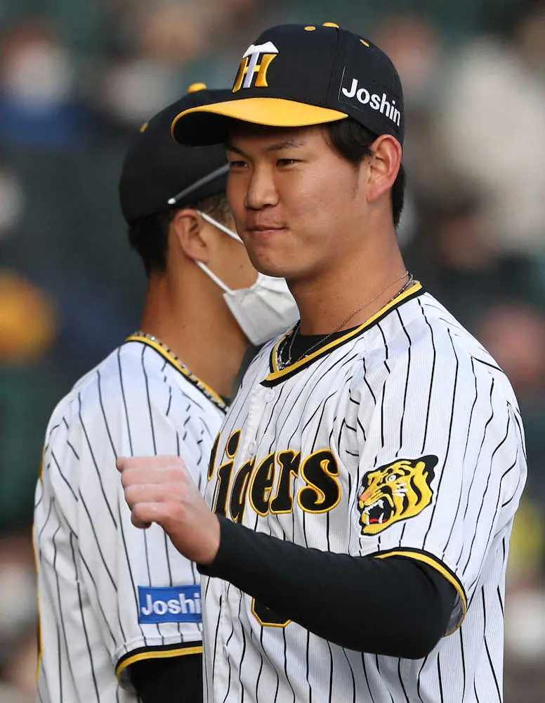 【画像・写真】阪神・及川　納得の2回無失点「感覚のいいストレートは投げられた」