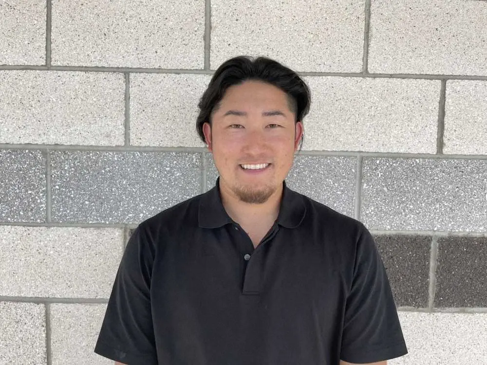 【画像・写真】アスレチックス傘下の冨岡がマイナーキャンプ合流「苦労なくスムーズに過ごせている」